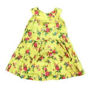 Girls Girls Yellow Floral Dress size: 18 Months